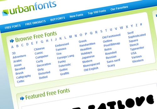 urbanfonts.com