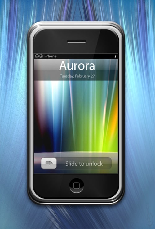 ipod touch wallpaper joker. Aurora iPod Touch wallpaper by