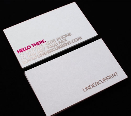 business card design. Simple Business Card Design By