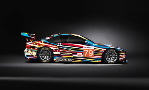 Images Of Cars 2. Jeff Koons BMW M3 GT2 art car