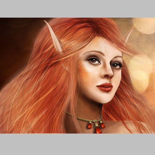 How to Paint a Fantasy Portrait From Scratch With Photoshop