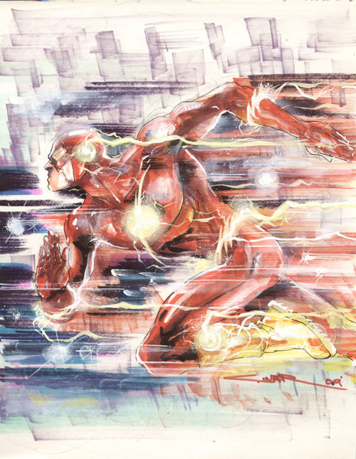 Image result for the flash superhero artwork