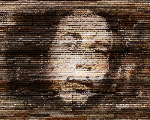How to Create a Wall Graffiti of Bob Marley