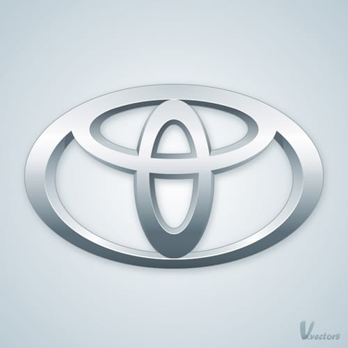 Create the Toyota logo