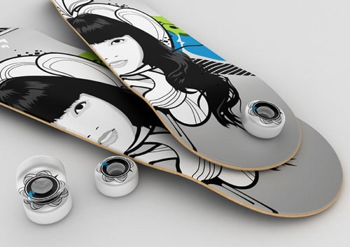 Skateboard Art - Oxidizzy