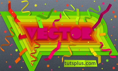 Create Colorful, Layered Paper Type in Illustrator