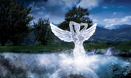 Create an Angelic Sculpture Made of Ice in Photoshop 