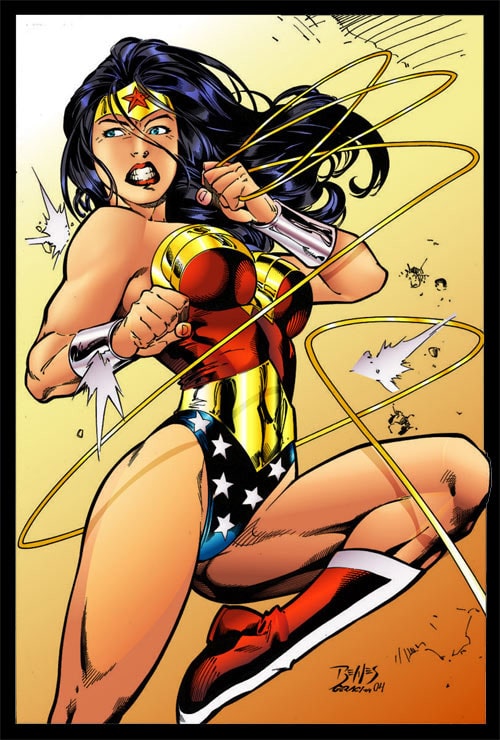 Wonder Woman colors by edbenes