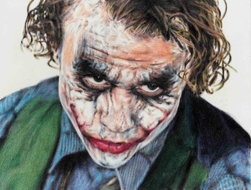 The Joker- Heath Ledger by mauricio17