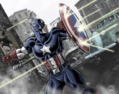 Captain America by Kenpudiosaki