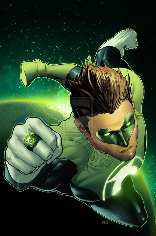 Deviation 56-Green Lantern by FrankDa
