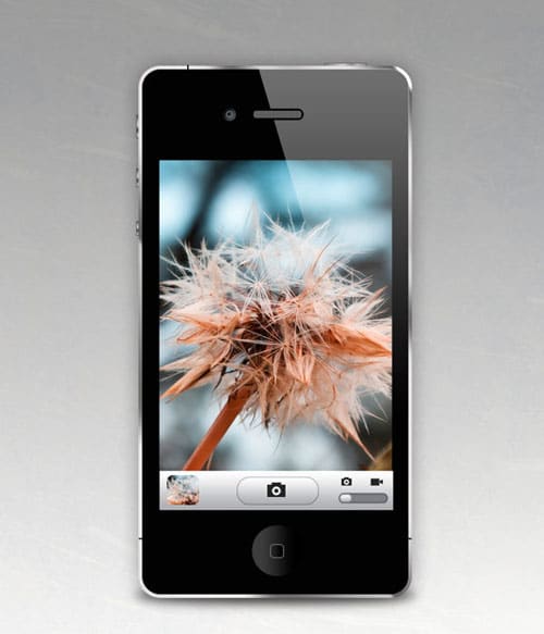 Create an iPhone 4 in Photoshop
