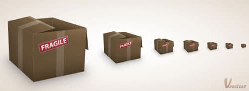 How to Create a Simple Cardboard Box Icon
