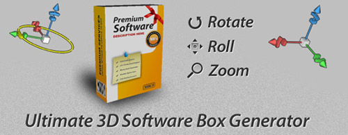 3D Software Box Creator