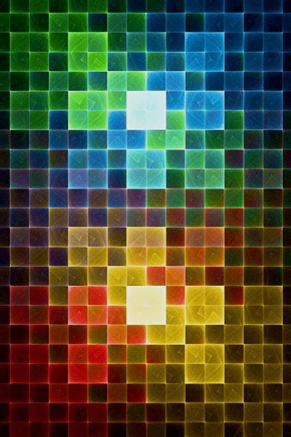 Colorful Squares iPhone Wallpaper 