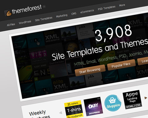Buy Website Templates and WordPress Themes from ThemeForest - the largest marketplace of its kind for Site Templates and CMS Themes.