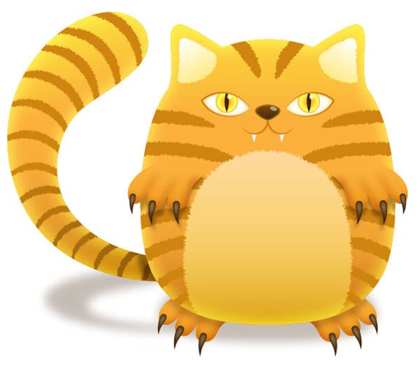 Create a Tiger Striped Cat with Illustrator 