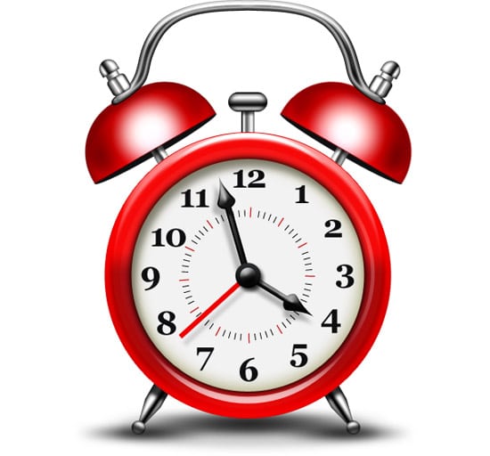 Alarm clock icon (PSD)