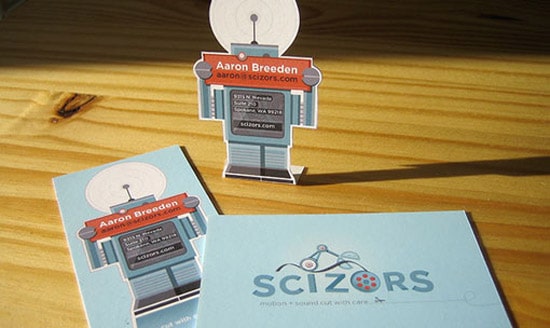 Robot Business Card 