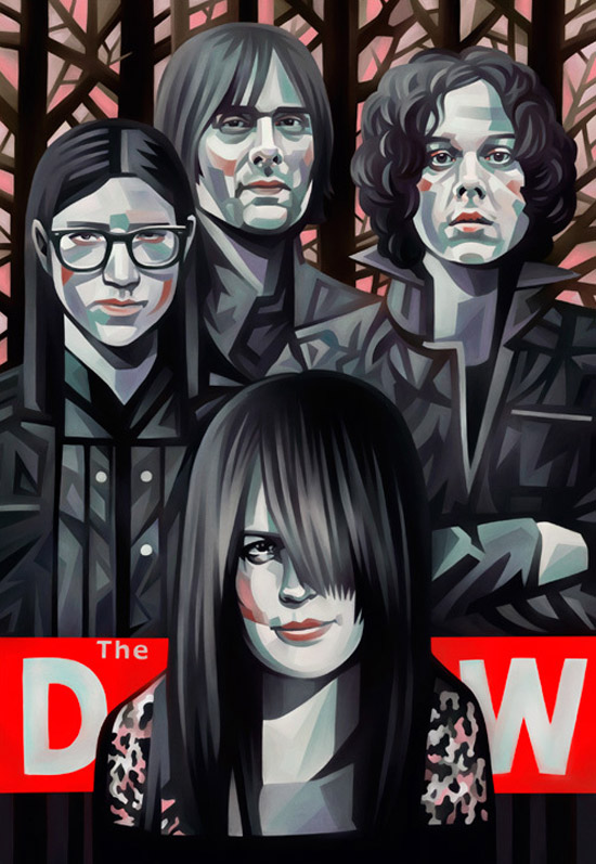 Illustrations for Rolling Stone and Interview