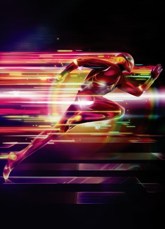Photoshop tutorial: Create a glowing superhero
