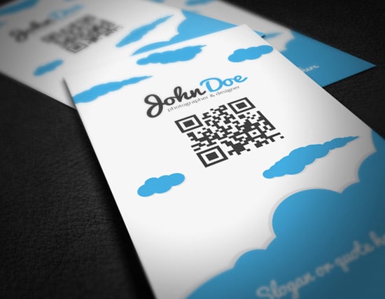 Free Cloud Business Card