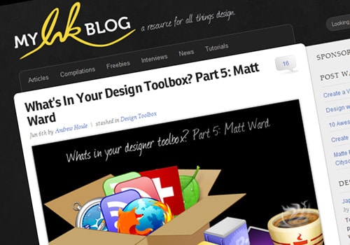 What's In Your Design Toolbox? Part 5: Matt Ward