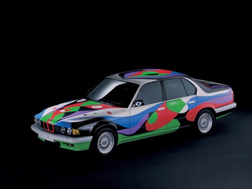1990 BMW 730i Art Car by Cesar Manrique - Front And Side