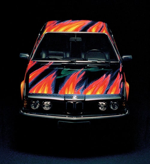 1982 BMW 635 CSi Art Car by Ernest Fuchs - Front