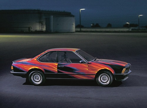 1982 BMW 635 CSi Art Car by Ernest Fuchs - Side