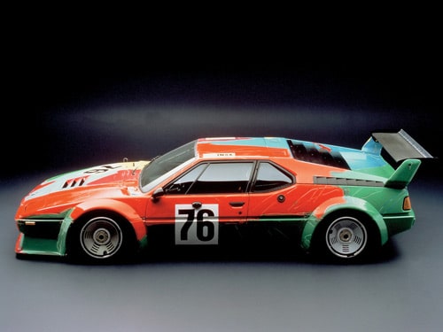 1979 BMW M1 Art Car by Andy Warhol - Side