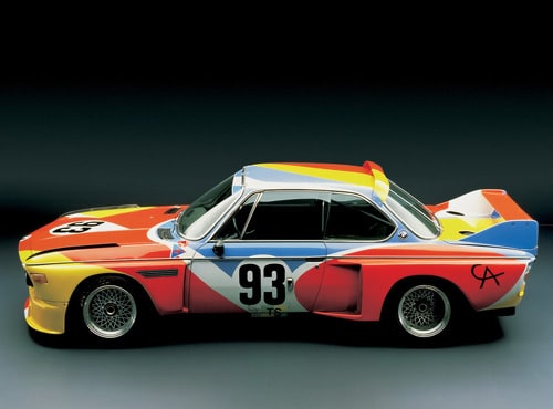 1975 BMW 3.0 CSL Art Car by Alexander Calder - Side