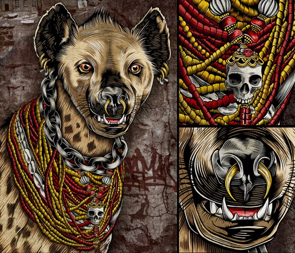 Hyena Chief: Illustration