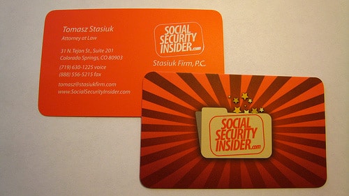 Social Security Insider Business Card 4