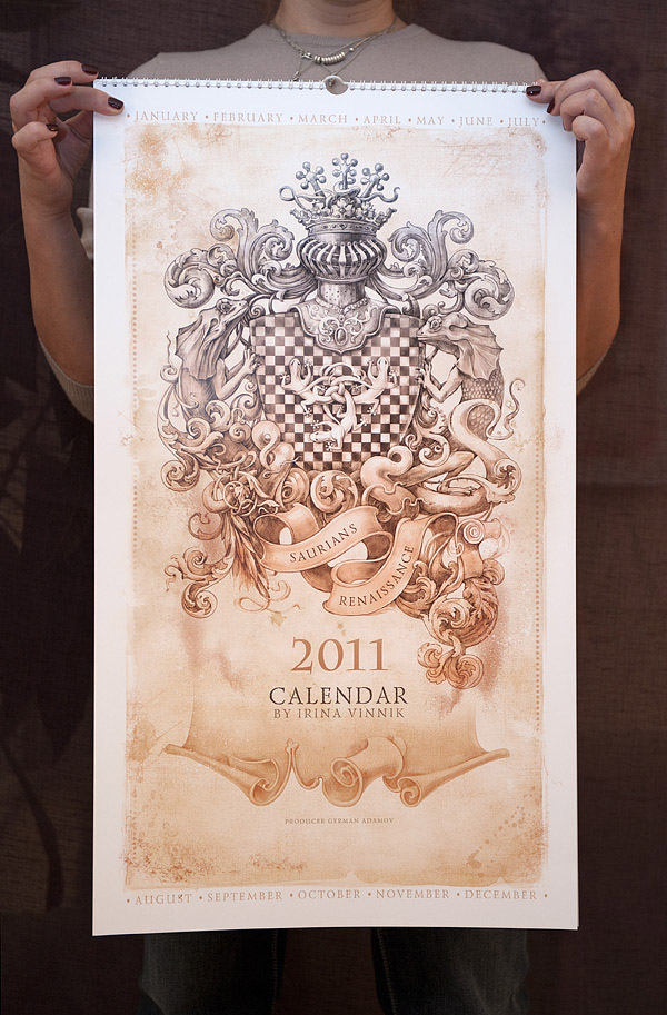 Saurians Renaissance (Calendar 2011)