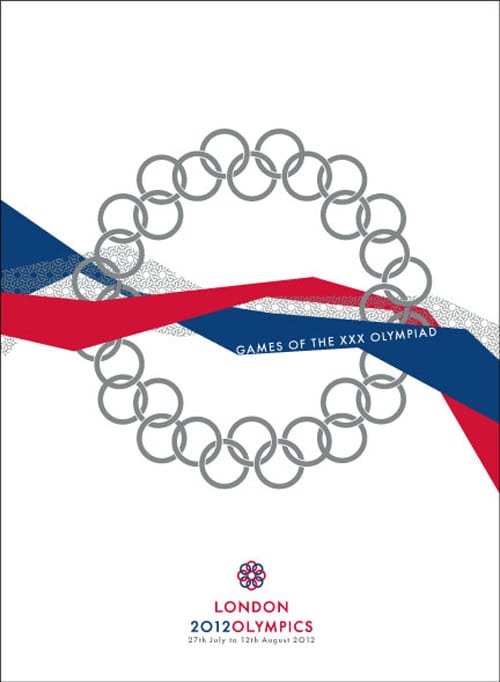 2012 London Olympics Identiy Design by Newton Tsang 