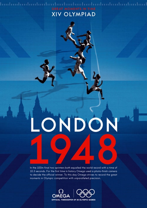 London 2012 Olympic Poster by Dario Nucci