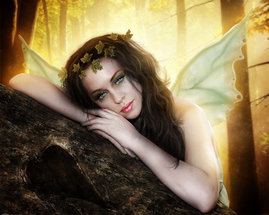 How to Create an Autumn Fairy Photo Manipulation