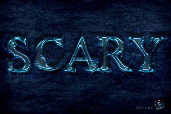  Quick Tip: Create a “Scary” Text Effect in Photoshop