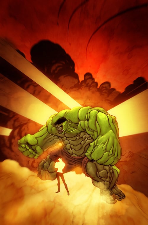 Hulk and the baby by BoOoM