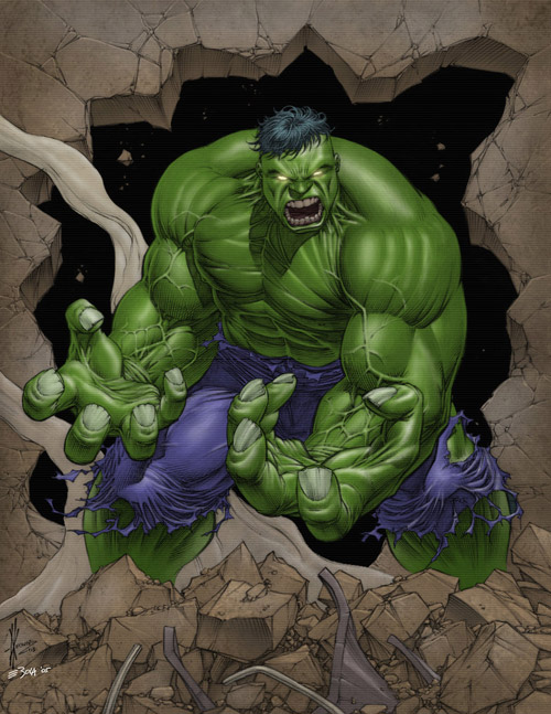 Hulk by clunkworld