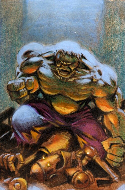 the hulk by  moritat