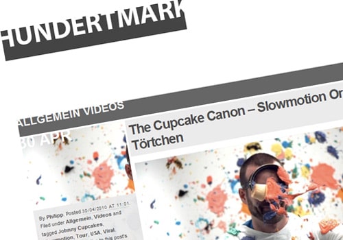 The Cupcake Canon – Slowmotion Orgie mit Törtchen