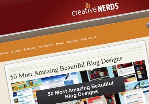 50 Most Amazing Beautiful Blog Designs