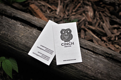 Business Card for: Cinch Creative