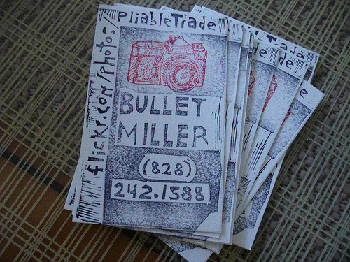 Business Card for: Bullet Miller