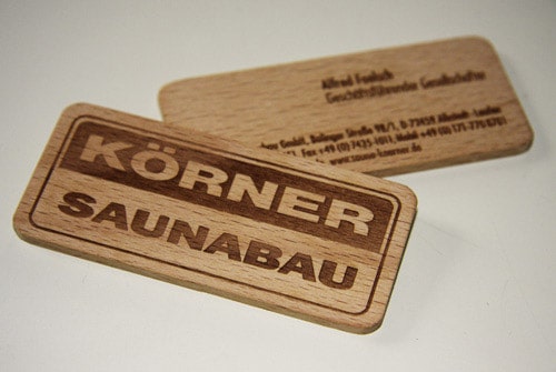 Business Card for: Korner Saunabau