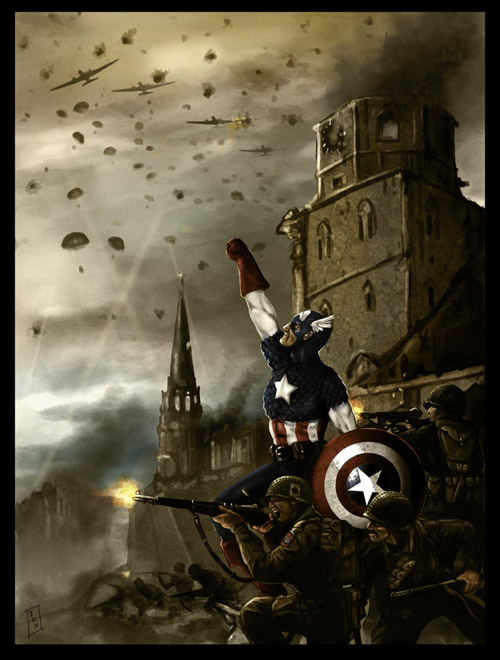 Captain America by Ashmantle