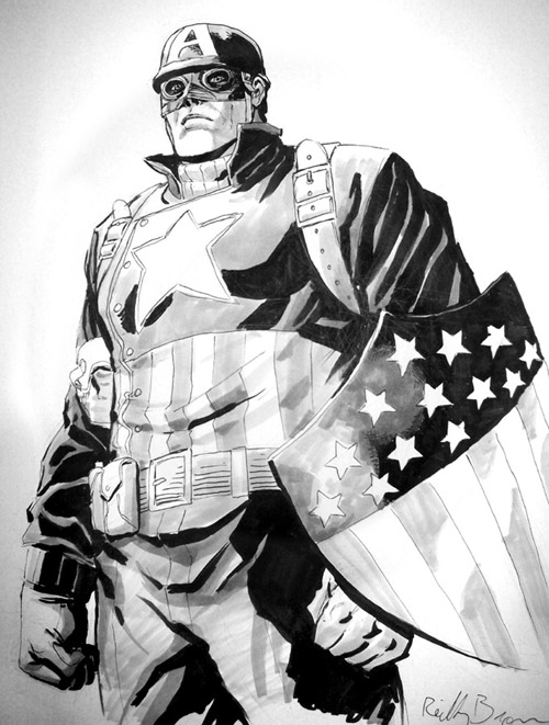 Ultimate Captain America by ReillyBrown