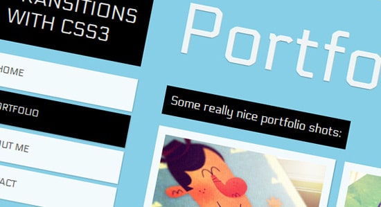 Page Transitions with CSS3 
